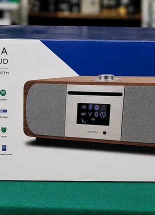 Le-Mega impianto stereo con CD, radio DAB+, FM, internet e Spotify
